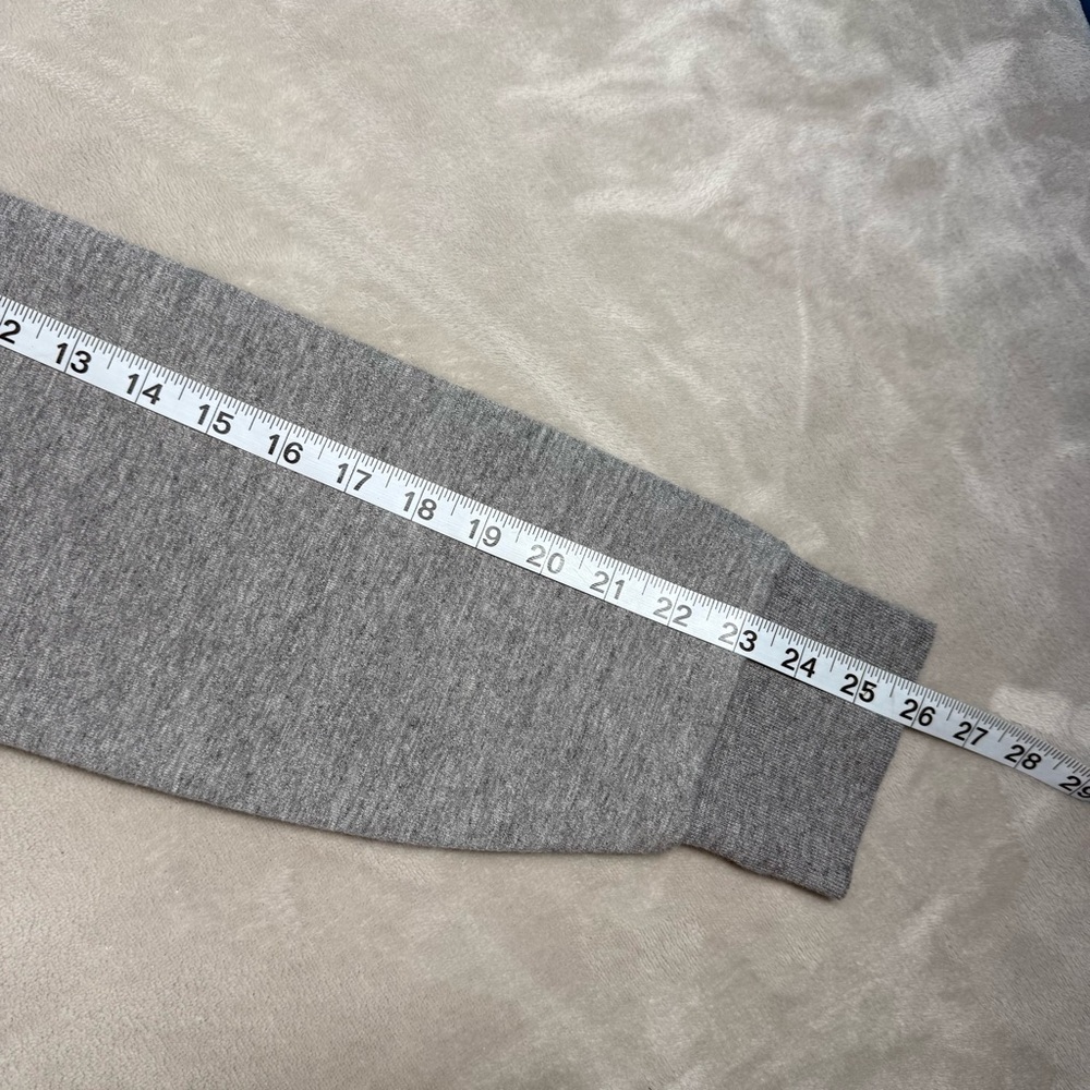 Polo Ralph Lauren Double Knit Zip Up Hoodie Heather Grey Heavyweight Men Sz L - Picture 11 of 11